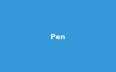 Pen Printing